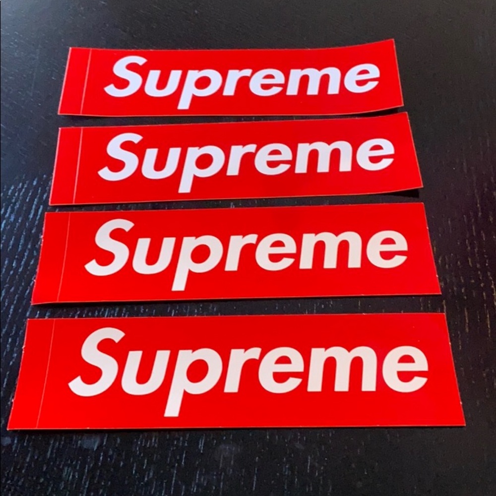 Supreme Stickers